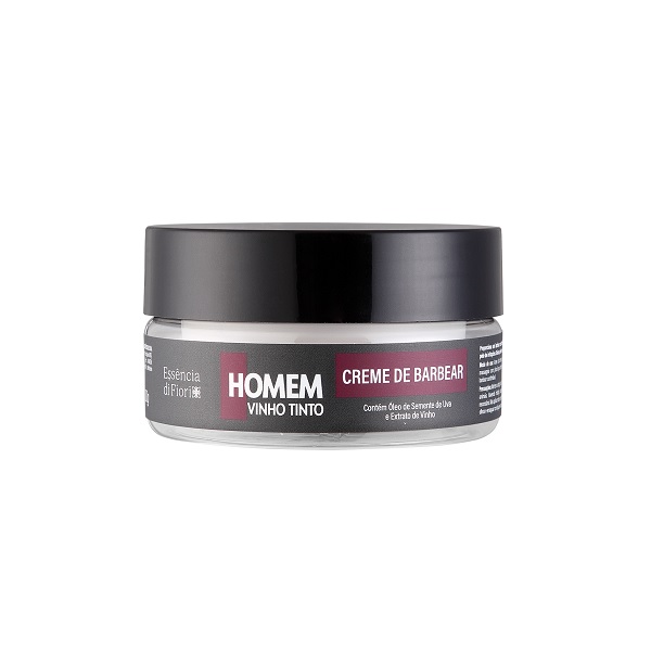 Creme de Barbear Homem Vinho Tinto 150ml