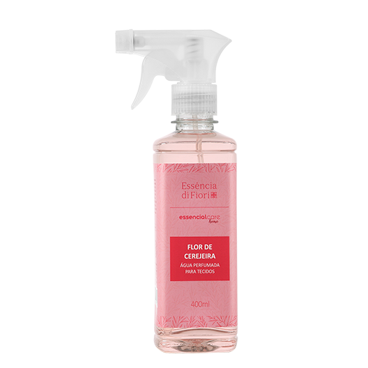 Água Perfumada para Tecidos Essencial Care Home Flor de Cerejeira 400ml
