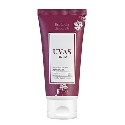 Sabonete Facial Esfoliante Uvas Tintas 60ml