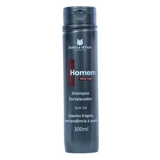 Shampoo Fortalecedor Homem Vinho Tinto 300ml