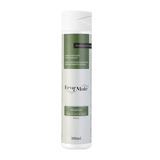 Shampoo sem Sal Erva Mate 300ml