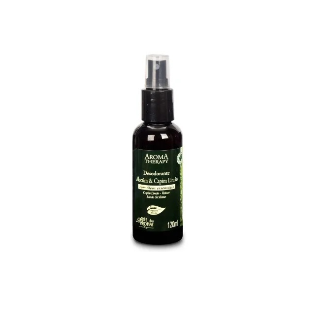 Desodorante Natural Spray Alecrim & Capim Limão - Arte dos Aromas 120ml