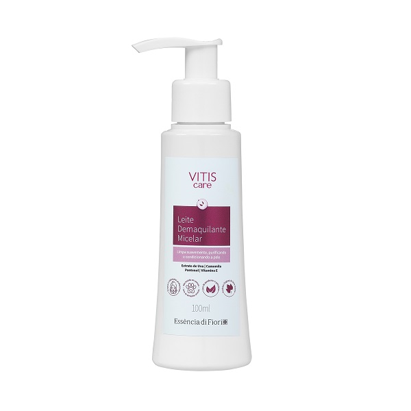 Leite Demaquilante Micelar  Vitis Care 120ml