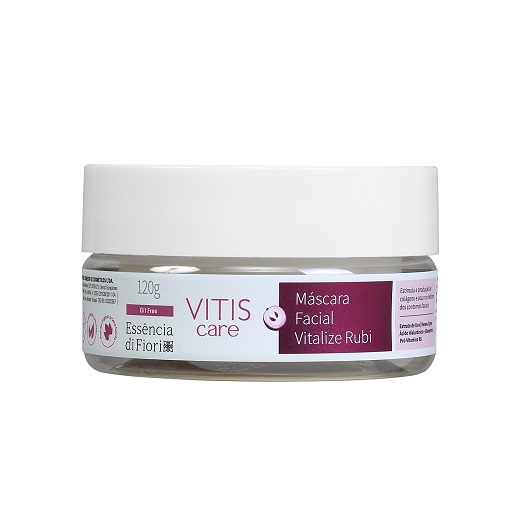 Máscara Facial Vitalize Rubi Vitis Care 120g