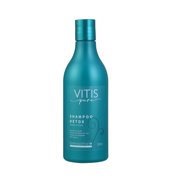 Shampoo Detox Vitis Pure - Limpeza Profunda - 500ml