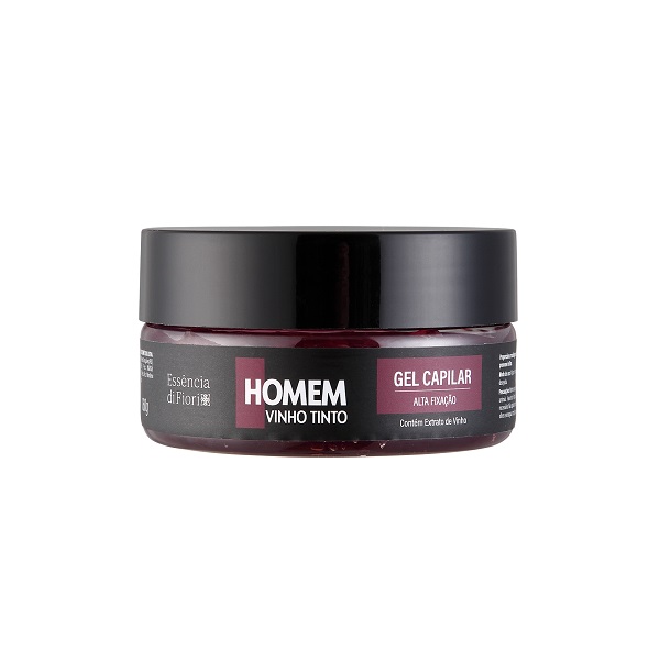 Gel Capilar Homem Vinho Tinto 160 g